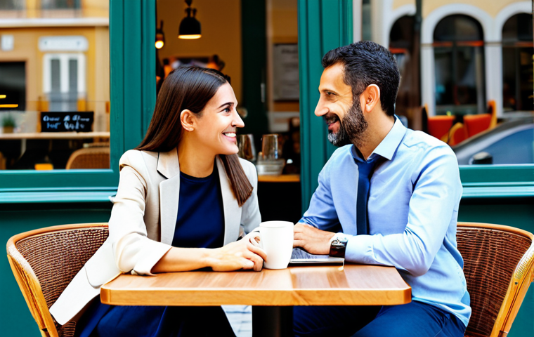 디지털 경영 - A Barcelona Architect**

"A professional female architect, fully clothed in stylish and modest busin...