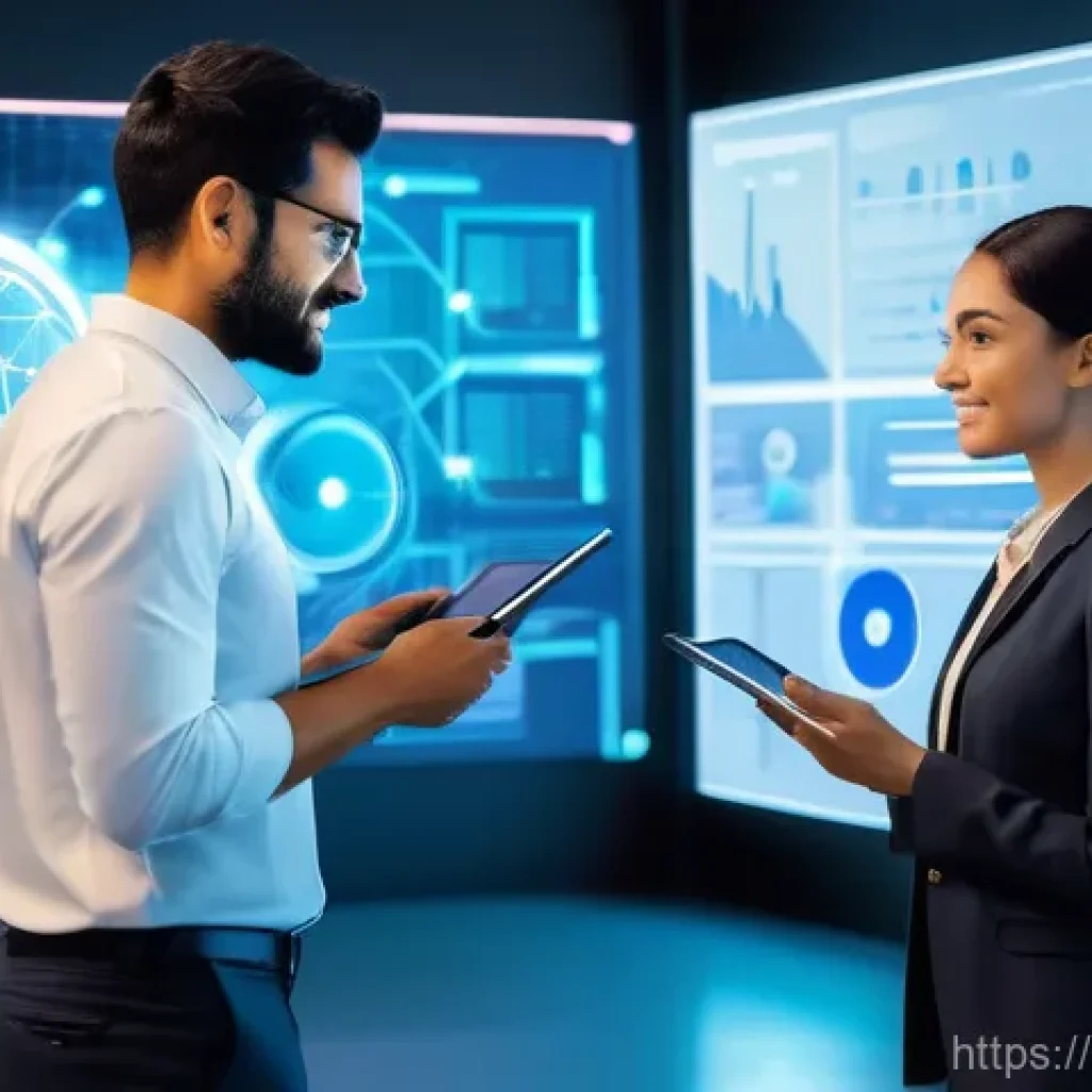 경영학 전공 심화 과정 - **Digital Transformation in Action: AI and Big Data Analytics**
    "A vibrant and modern office env...