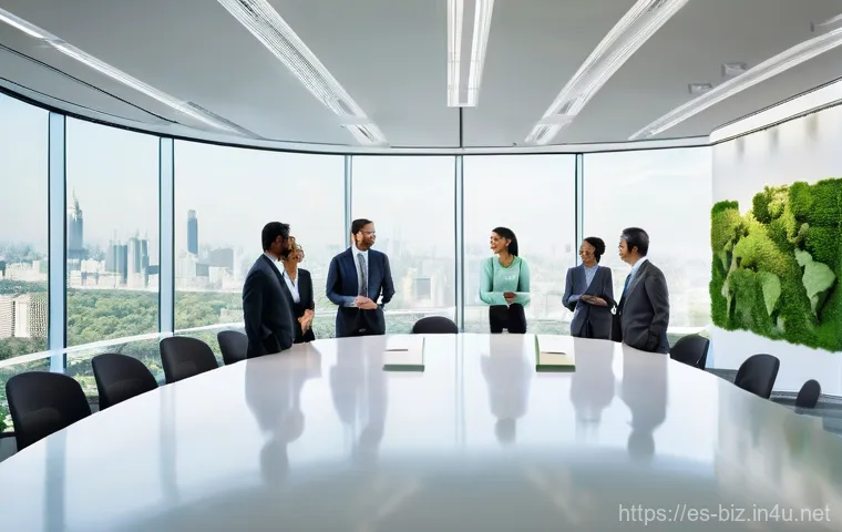 경영학 전공 심화 과정 - **Digital Transformation in Action: AI and Big Data Analytics**
    "A vibrant and modern office env...