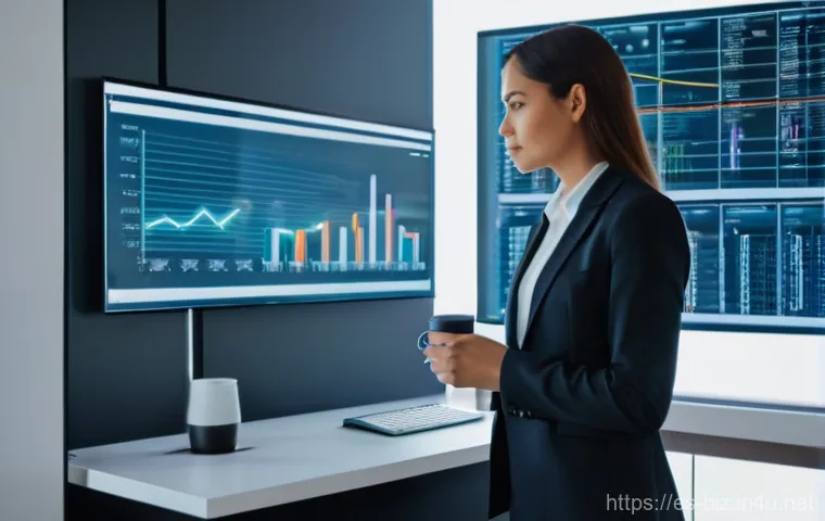 프로세스 최적화 - **Prompt:** A diverse group of five professionals (men and women of various ethnicities) are gathere...