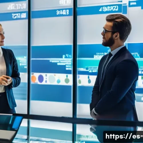 Home 33 생산 관리 이론 - A diverse team of professionals, including men and women of various ages, dressed in smart-casual bu...