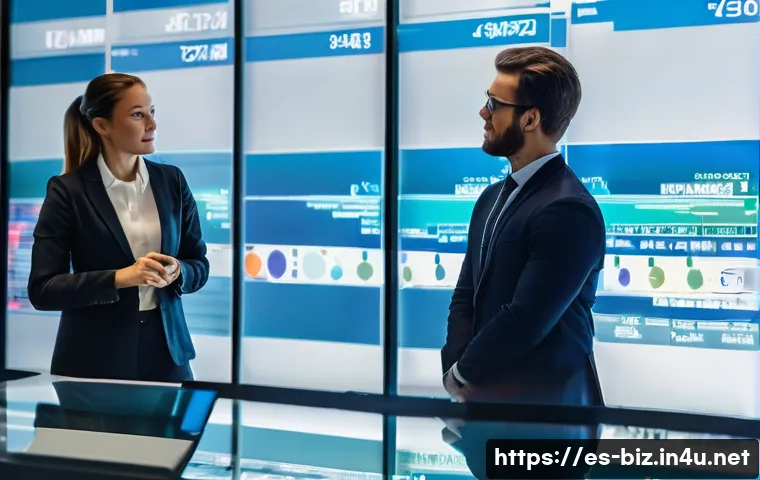 생산 관리 이론 - A diverse team of professionals, including men and women of various ages, dressed in smart-casual bu...